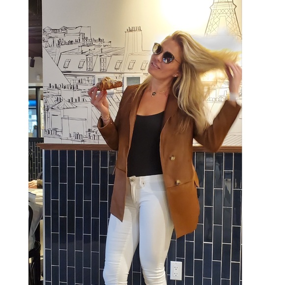 Calf leather with hair Jacket. Size Medium. - Picture 6 of 6